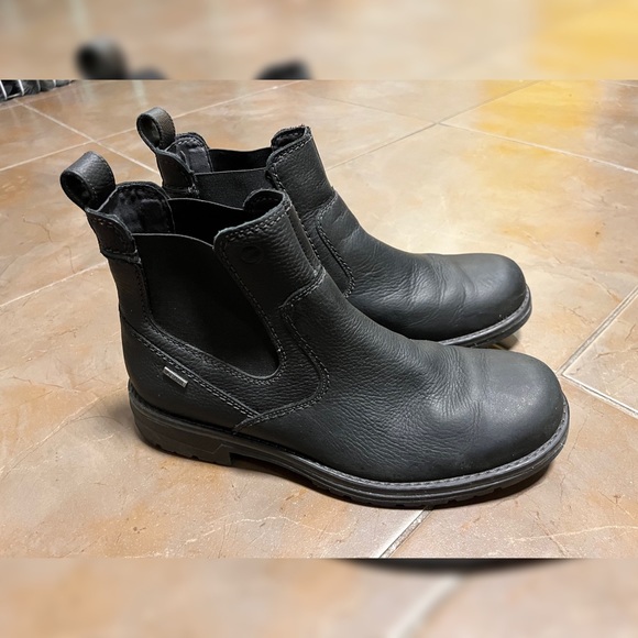 Clarks Other - Collection by Clarks Men’s Morris Up Tumbled Black Water Resistant Boots